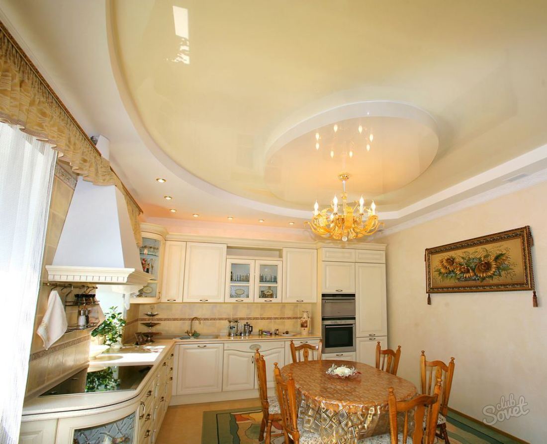 เพดานไหนดีกว่าที่จะทำในห้องครัว