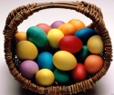چگونه تخم مرغ را با رنگ رنگ بنویسیم