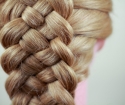 How to weave the French braid