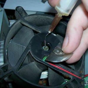 How to lubricate a laptop cooler