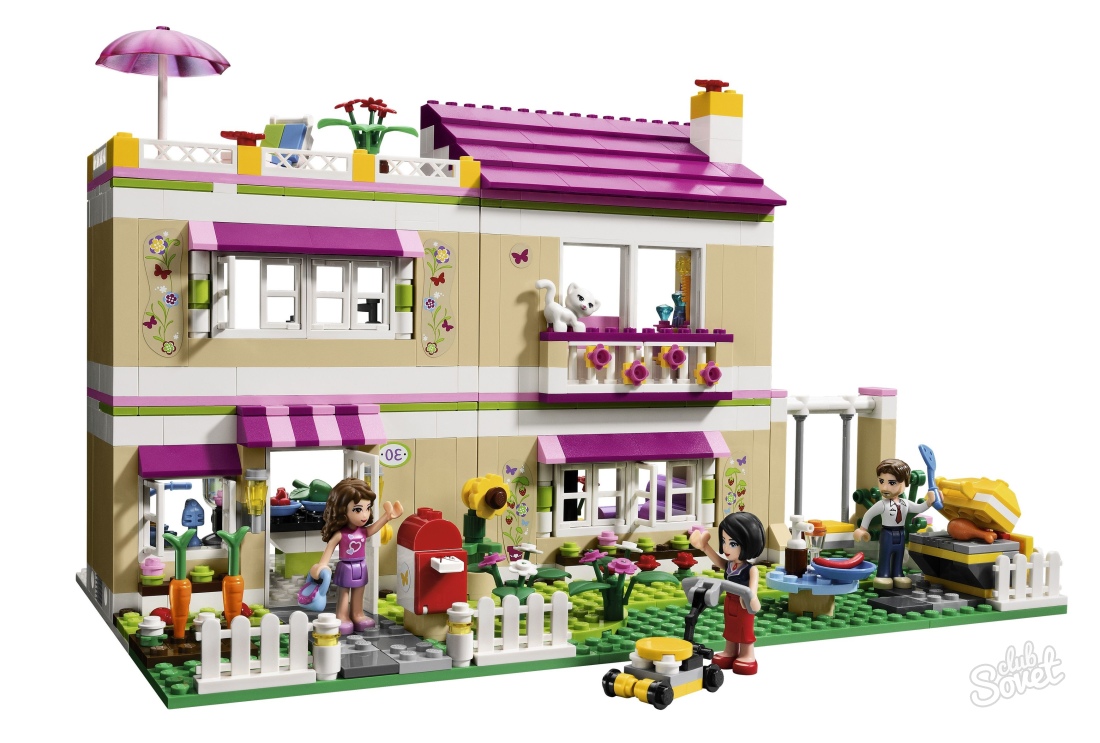 Kako napraviti iz LEGO kuće