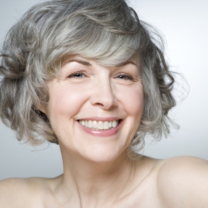 Stock Foto How to paint gray hair