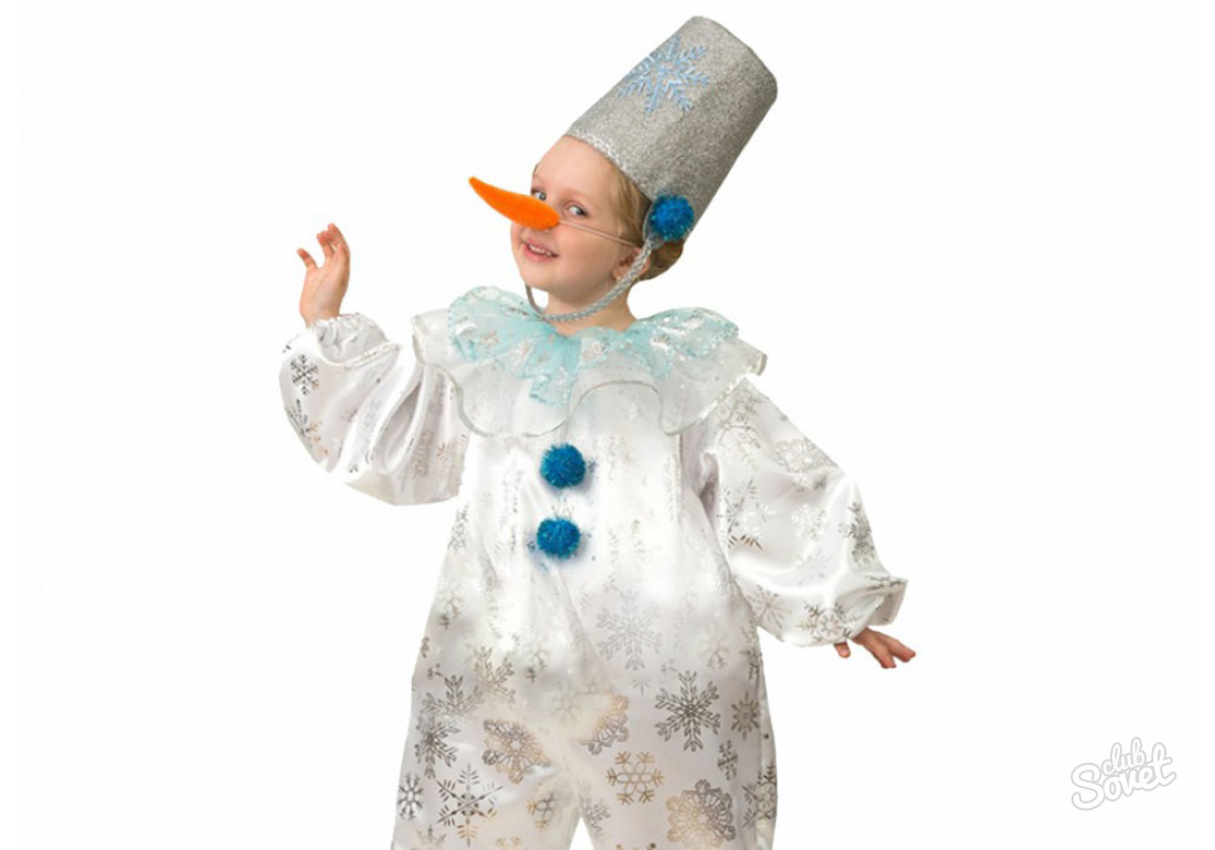 Come fare un secchio per un costume pupazzo di neve?