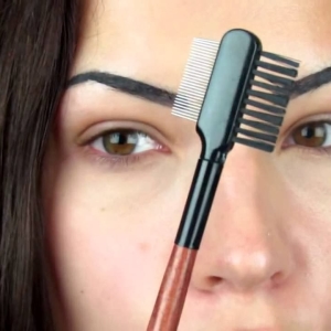 How to paint eyebrows at home