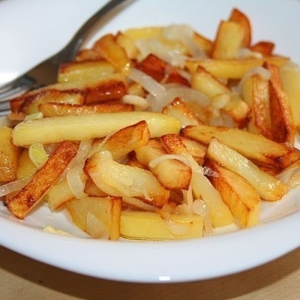 Como fritar batatas deliciosas