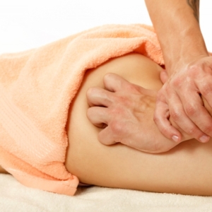 Stock foto model de masaj corporal