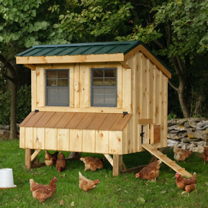 Photo How to build a barn for chickens