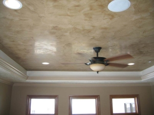 How to plaster ceiling
