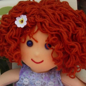 Foto Como fazer um cabelo de boneca