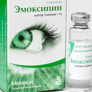 قطرات العين Emoxipin - تعليمات للاستخدام