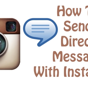 Photo How to write in direct instagram