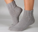 Como tricotar a meia do calcanhar com tricô