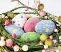 როგორ დაამშვენებს კვერცხებს აღდგომისთვის