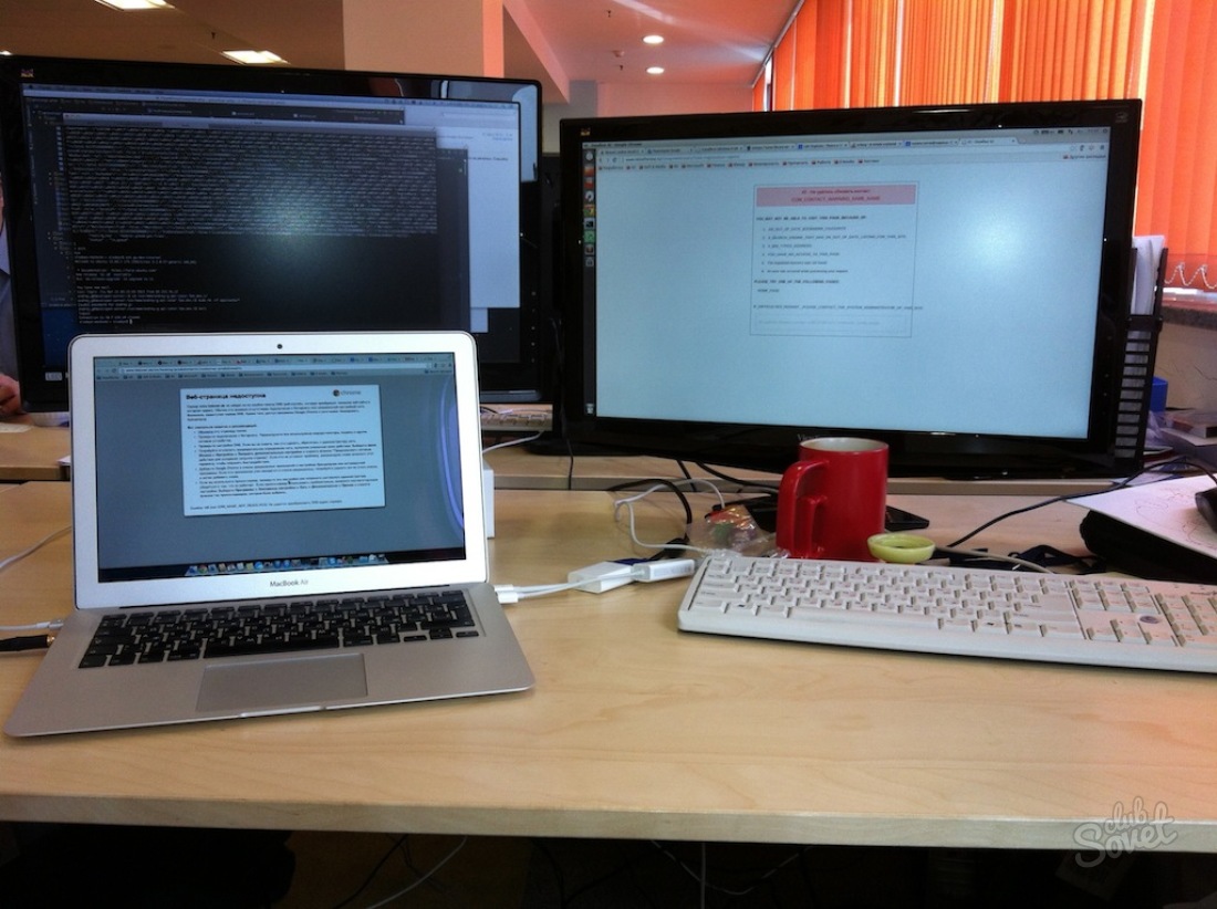MacBook monitoriga qanday ulanish kerak