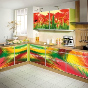 How to change the facades of the kitchen