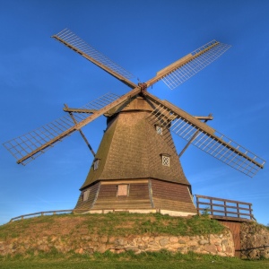 Foto wie man eine Windmühle macht