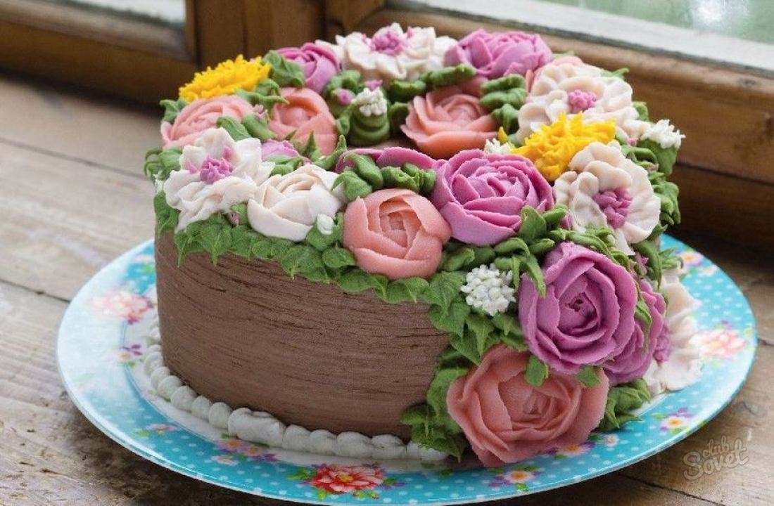 Как нарисовать торт на день рождения