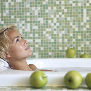 อาบน้ำด้วยน้ำส้มสายชูวิธีการใช้