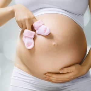Stock Foto Downs syndrom under graviditet, hur man bestämmer