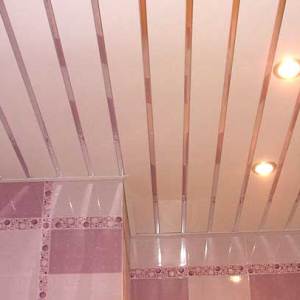 Photo how to make plastic ceiling