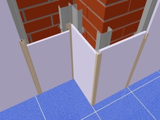 How to entee plasterboard wall