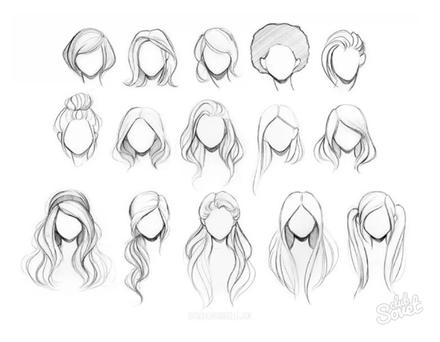 Comment dessiner les cheveux?