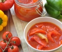 Как да се готви течове от пипер и домати
