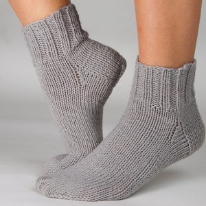 Как да плета на петата чорапа с плетиво