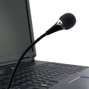 Como desligar o microfone no laptop