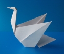 Como fazer um cisne de papel