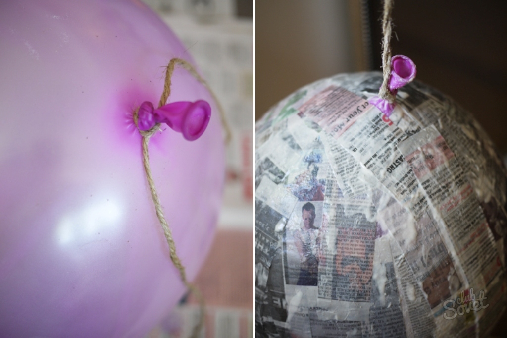 Воздушный шар в домашних условиях. Воздушные шары своими руками. Пиньята шар. Пиньята из шарика. Поделка из лопнувшего воздушного шарика.