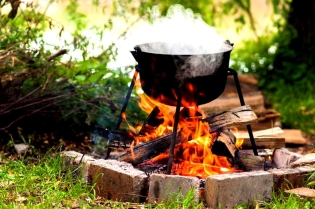 Jak gotować pilaf nad ogniem