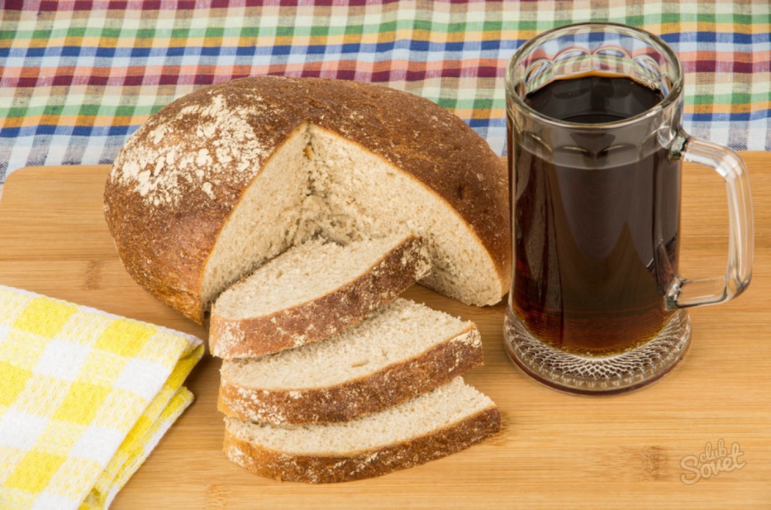 How to make kvass from bread at home without yeast?