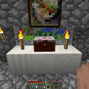 ფოტო როგორ გავაკეთოთ Minecraft Cake