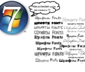 How to install Windows 7 font