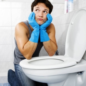 Photo How to clean the toilet?