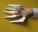Hur man gör naglar från papper