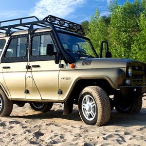 Photo How to install a trunk on UAZ