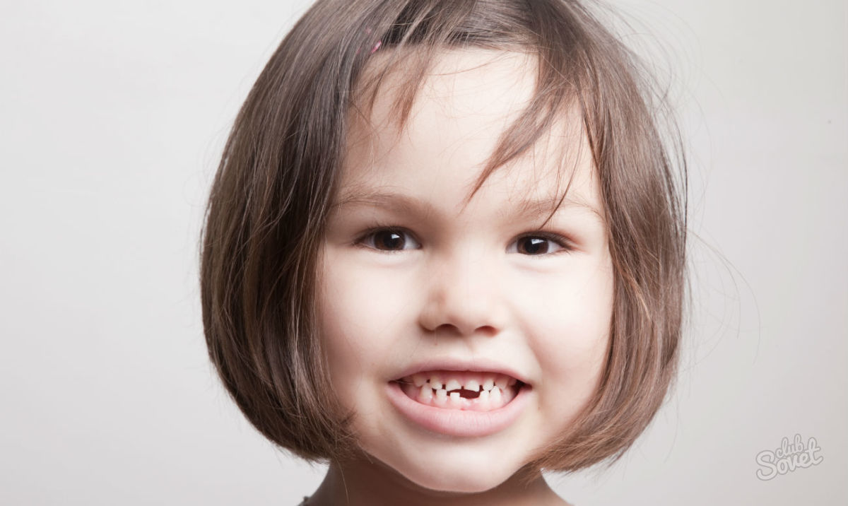 Начертайте зъбите си в дете Какво да правите