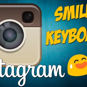 Photo How to put emoticons in instagram