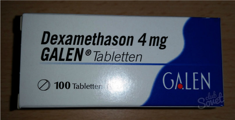 Dexamethasone, instructions for use