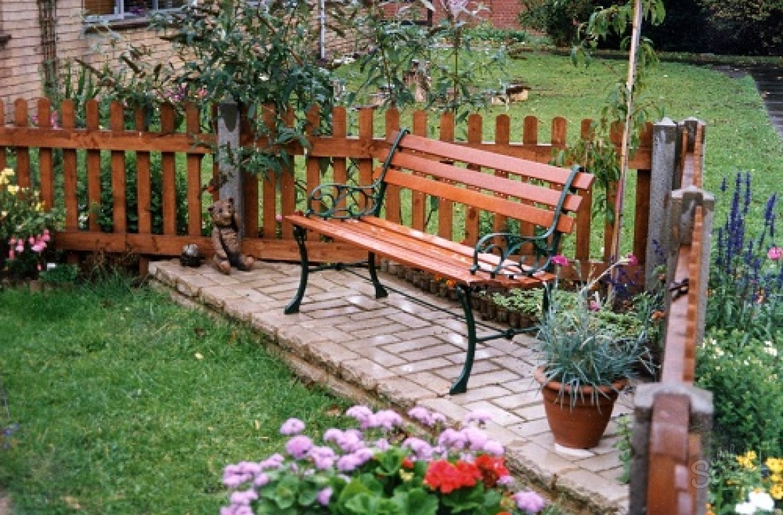 How to make a garden bench