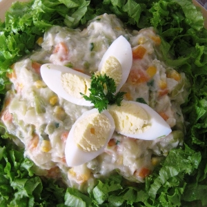 Stock Photo Salat-Hauptstadt - Klassisches Rezept