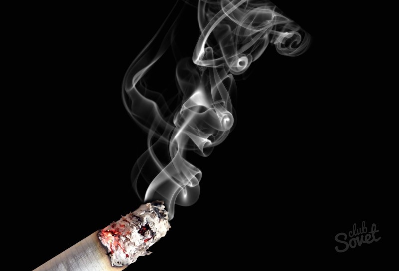 Vonj tobačnega dima Kako se znebiti