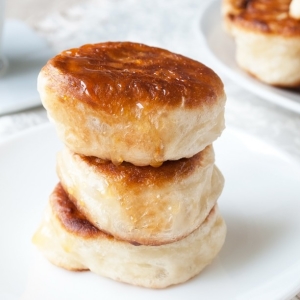 Magnificent pancakes on rizhek - recipe