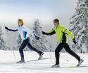 How to learn to ride cross-country skiing