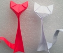 چگونه یک گربه را از کاغذ بسازیم