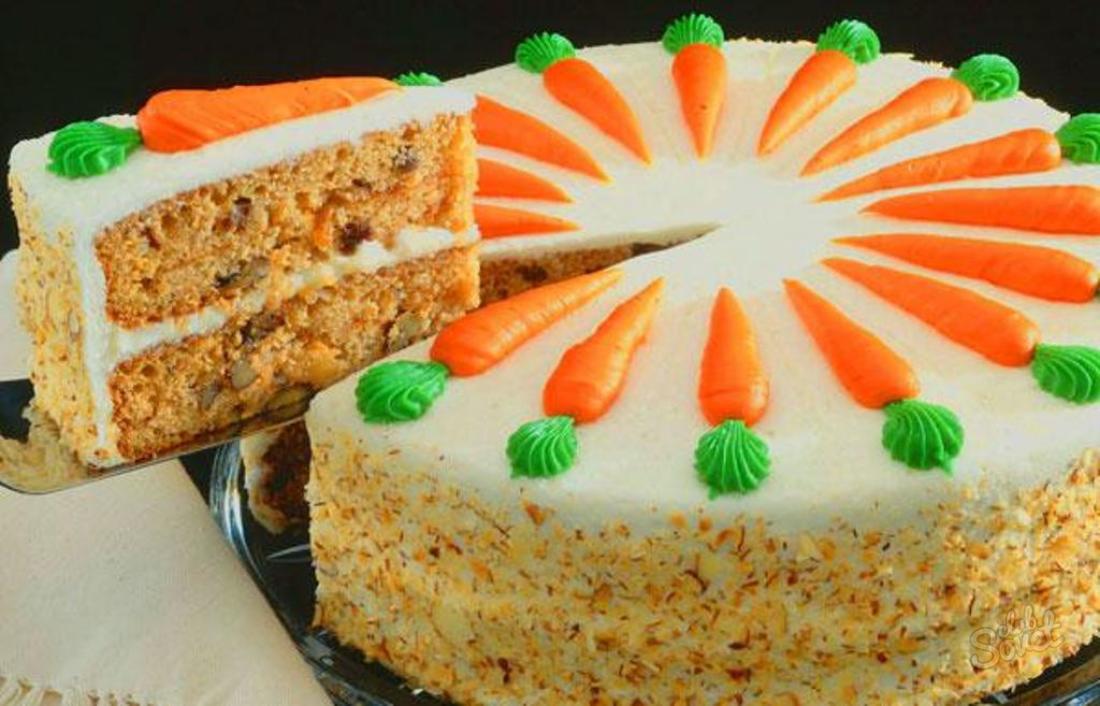 Морковный пирог – рецепт