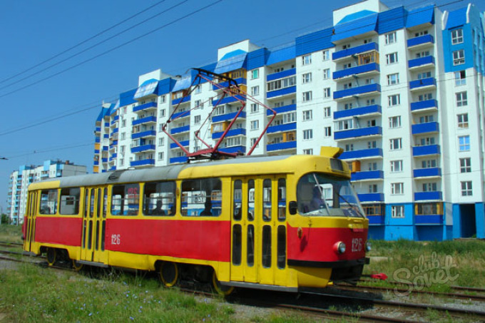 وسائل النقل العام Volzhsky.