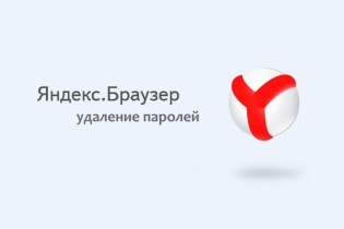 How to delete saved passwords in Yandex.Browser